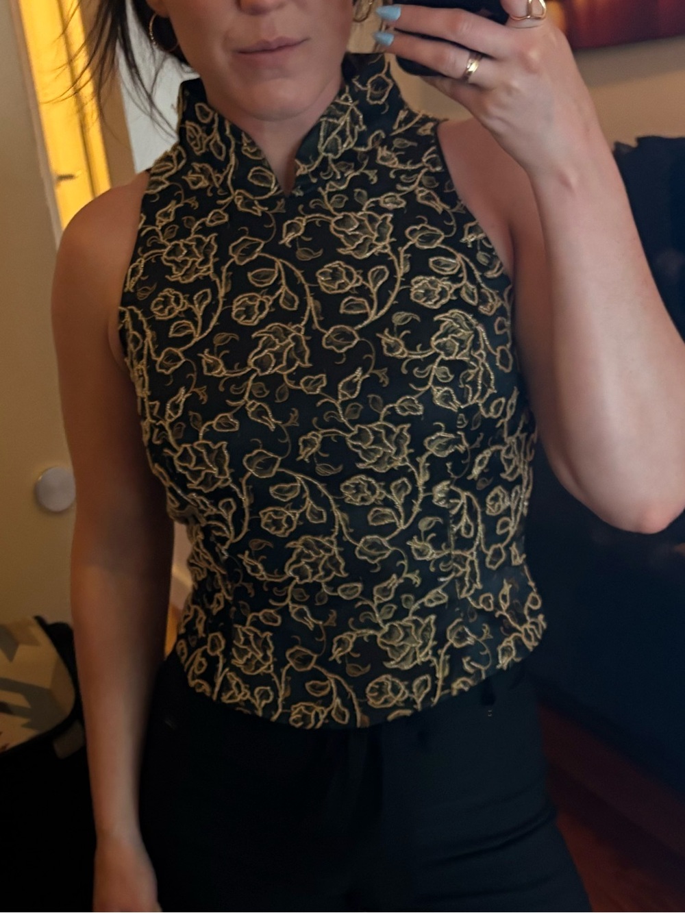 Carmen Marc Valvo top size 10